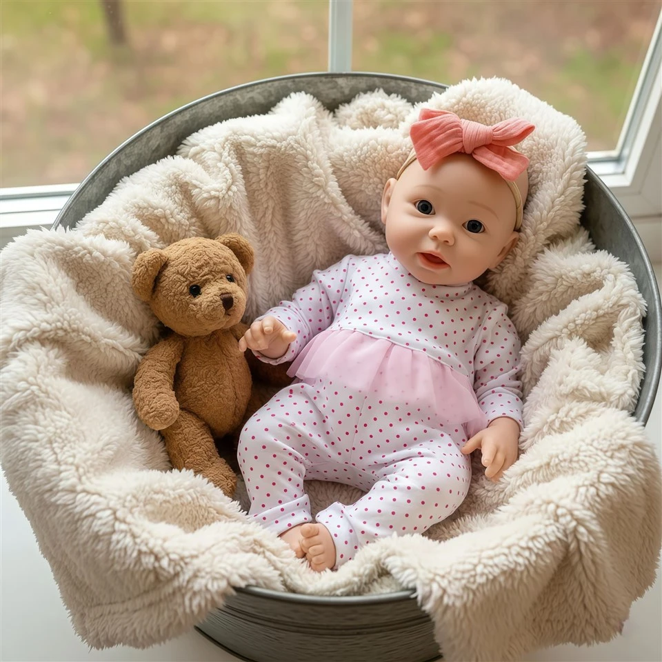 Silikon-Rebornpuppe in limitierter Auflage